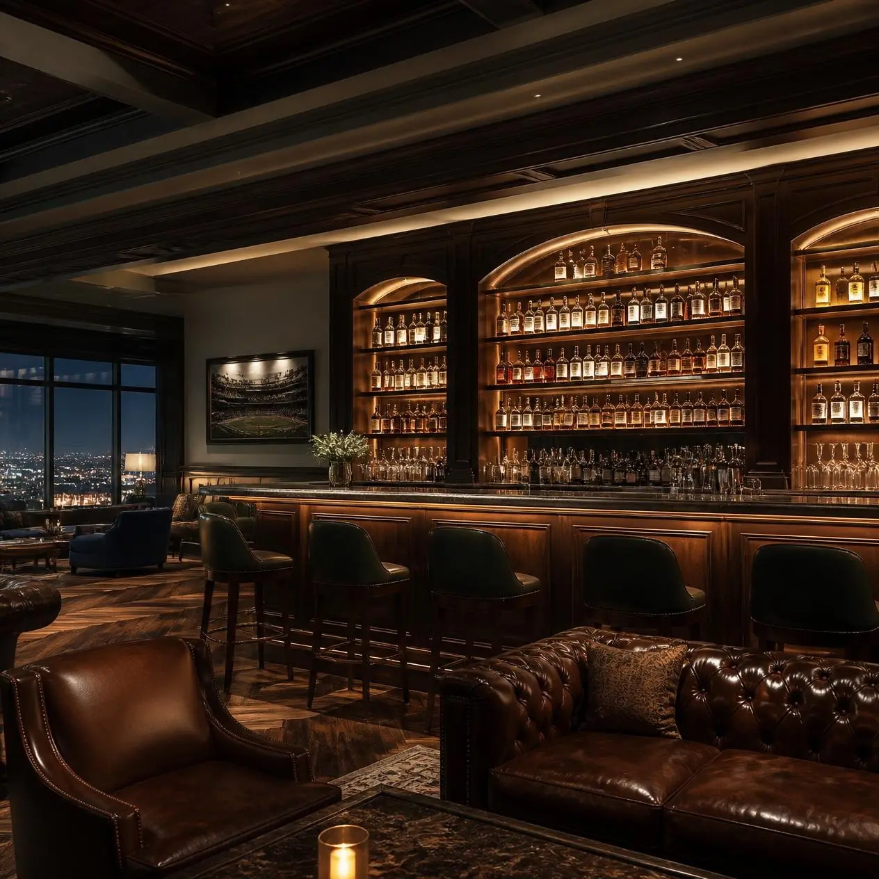 Sports bar and lounge at The Cascades Neopolis